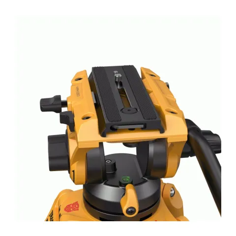 SmallRig 5523 штатив AD-01 (BumbleBee Edition) с видеоголовой/алюминиевый Heavy-Duty Fluid Head