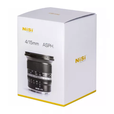 NiSi 15мм f4 FF Aspherical для камер с байонетом Nikon Z