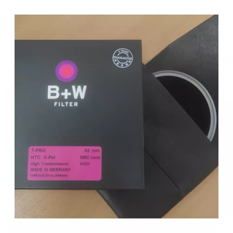 B+W T-Pro CPL HTC KSM MRC nano 82mm циркулярный поляризационный фильтр для объектива (1098348)