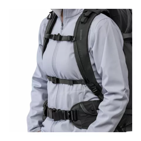 Shimoda Women's Simple Shoulder Strap Black Женские ремни для рюкзака (520-231)