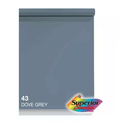 Фон бумажный Superior Dove grey  2,72x11m SMLS 43