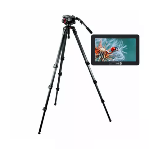 Купить Комплект Manfrotto 504HD,536K видеоштатив + Видеомонитор SmallHD 5