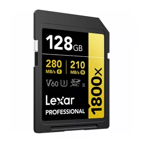 Карта памяти 128GB Lexar SDXC Professional UHS-II (280/210MB/s) U3 V60 (LSD1800128G-BNNNG)