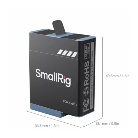 SmallRig 4564 Аккумулятор литий-ионный для цифровых камер GoPro 9/10/11/12
