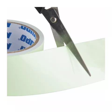 KUPO GT-5050 Glow-in-dark tape 50mm x5 m, material pet, luminous duration 6-8 hours Скотч светящийся