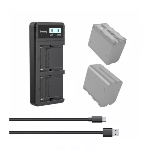 SmallRig 4086 Зарядное устройство для аккумуляторов Sony NP-F970