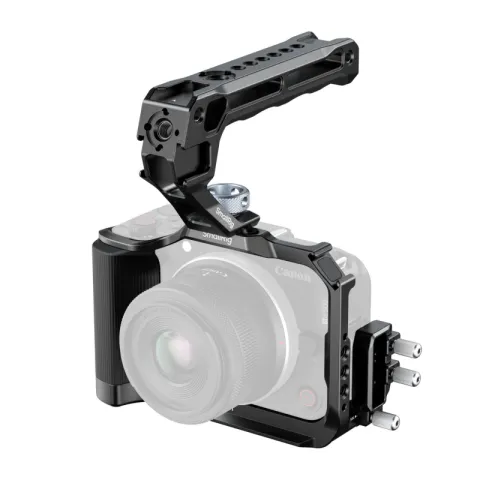 SmallRig 5766 Комплект для цифровой камеры Canon EOS R50 V, верхняя ручка, фиксатор кабеля (Black)