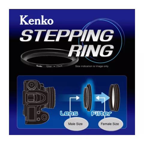 Переходное кольцо Kenko для светофильтров STEPPING RING 77-82