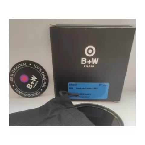 B+W BASIC 093 830 67мм Светофильтр инфракрасный для фотосъёмки(1102782) 