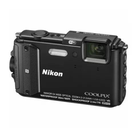 Цифровая фотокамера Nikon Coolpix AW130 чёрный