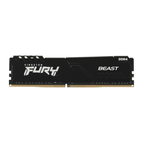 Память оперативная Kingston FURY 16GB DDR4 CL16 DIMM (KF432C16BB1/16WP) Beast Black