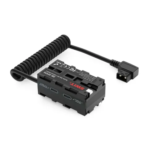 SWIT DB-DF570 Муляж аккумулятора для серии NP-F двухсторонний вход USB-C PD или D-T
