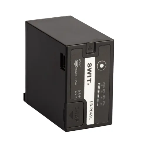 SWIT LB-PD65C Аккумуляторная батарея для Panasonic VBR59/89/118 65 Втч разъемы D-Tap, USB-C