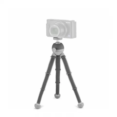 Joby PodZilla Medium Kit гибкий штатив с держателем для смартфона, серый (JB01731)