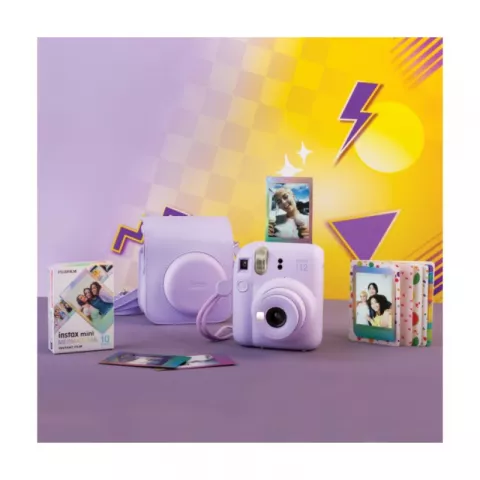 Fujifilm Instax Mini 12 Lilac Purple Photo Kit