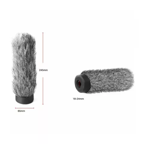 E-IMAGE WSA-03 Windcover-Length 245mm. Ветрозащита для микр. Ø18-24х220 мм