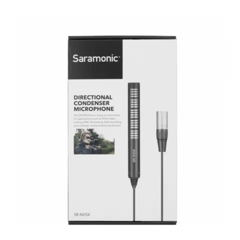 Микрофон-пушка Saramonic SR-NV5X направленный с встроенным XLR кабелем
