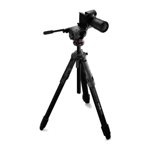 Manfrotto MKONEA-500X штатив алюм. MTONEA + голова MVH500XAH черный