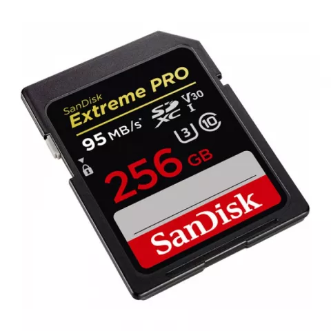 Карта памяти SanDisk Extreme Pro SDXC UHS Class 3 V30 95MB/s 256GB