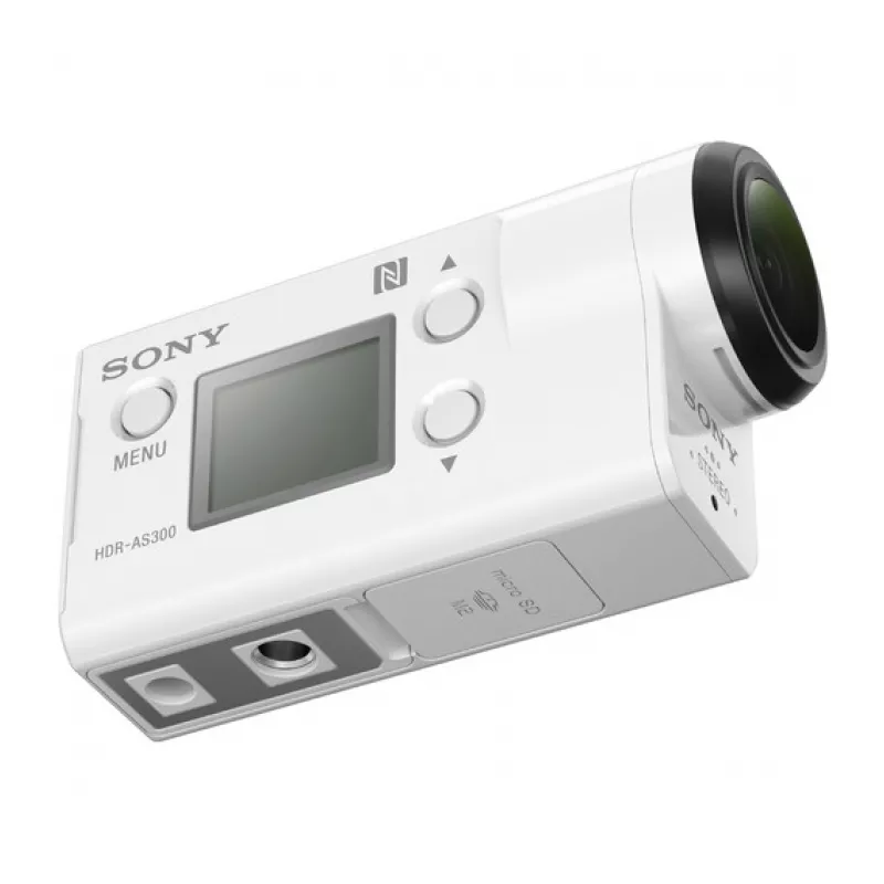 Экшн камера Sony HDR-AS300R с пультом управления и подводным боксом 