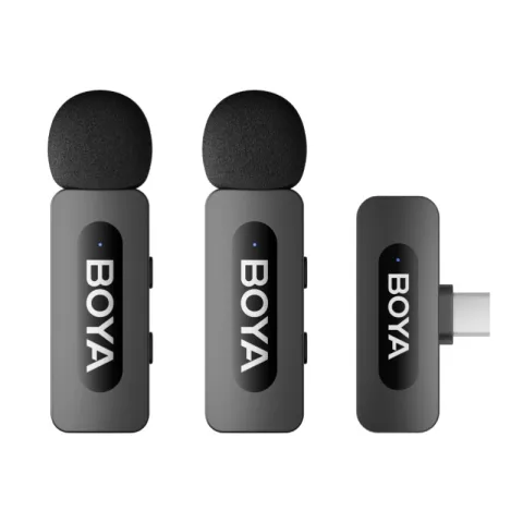 Boya BY-V30 Сверхкомпактная 2,4 ГГц Беспроводная Микрофонная Система для устройств с USB-C 