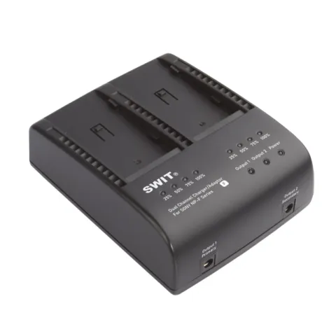 SWIT S-3602F Зарядное устройство 2-канальное для аккумуляторов  типа Sony NP-F