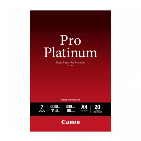 Фотобумага Canon Pro Platinum PT-101 A4