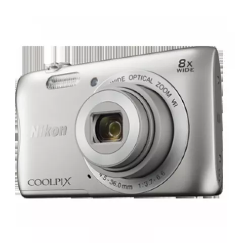Цифровая фотокамера Nikon Coolpix S3700 Silver
