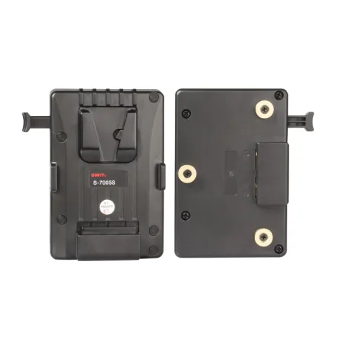SWIT S-7005S Аккумуляторная площадка переходник с батарей V-Mount на Gold Mount