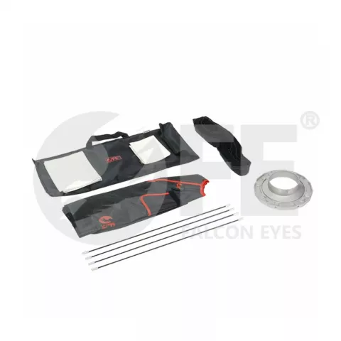 Софтбокс Falcon Eyes SBQ-6060 BW жаропрочный с сотовой насадкой