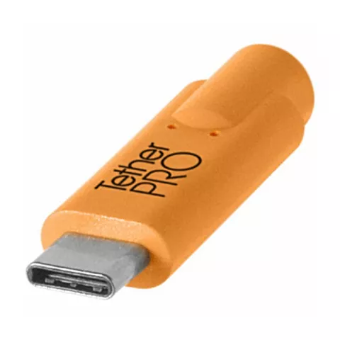 Кабель-удлинитель Tether Tools TetherPro USB-C to USB-A Female Adapter 4.6m Orange (CUCA415-ORG)