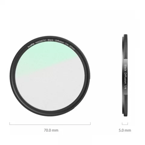 SmallRig 4583 Светофильтр магнитный 67mm диффузионный 1/4 Effect Black Mist