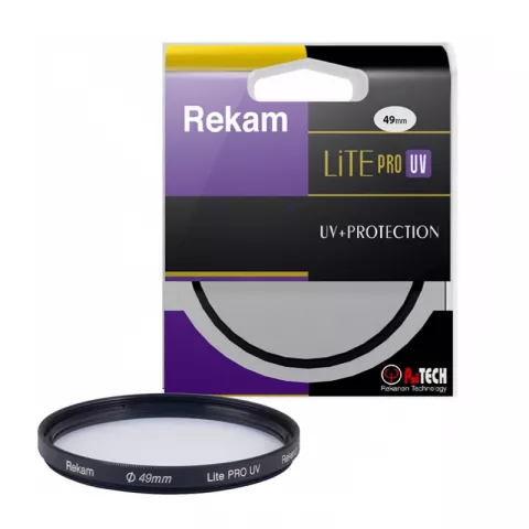 Ультрафиолетовый фильтр Rekam Lite PRO UV 49mm (UV 49-2LC) с просветляющим покрытием