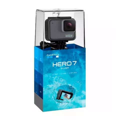 Видеокамера GoPro HERO 7 Silver Edition (CHDHC-601-LE)