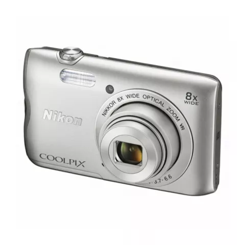 Цифровая фотокамера Nikon Coolpix A300 Silver