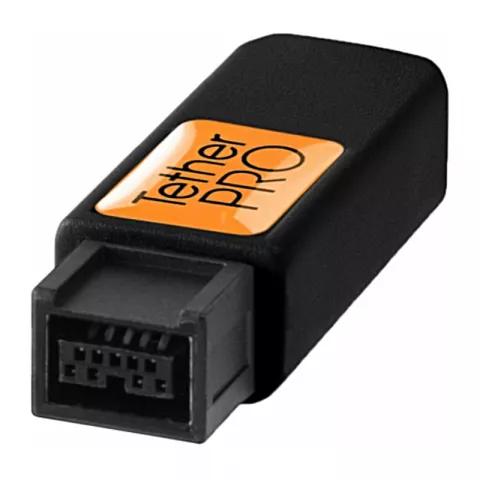 Кабель Tether Tools TetherPro FireWire 800/400 9-Pin to 6-Pin 4.6m Black (FW84BLK)