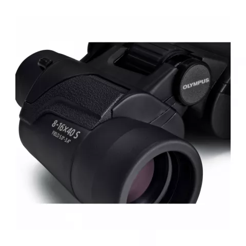 Бинокль Olympus S Zoom 8-16x40 с чехлом и ремешком