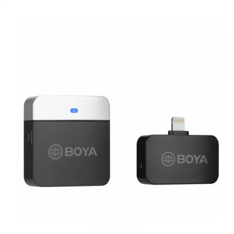Boya BY-M1LV-D миниатюрная 2,4ГГц беспроводная микрофонная система, Lightning
