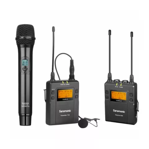 Радиосистема с беспроводным микрофоном Saramonic UwMic9 RX9+HU9+TX9 