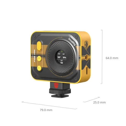 SmallRig 5511 Осветитель светодиодный Vibe P108 Pro mini Video Light “BumbleBee Edition”