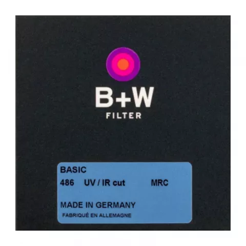 B+W BASIC 486 UV/IR cut 95mm Блокирующий УФ/ИК cветофильтр (1102753)