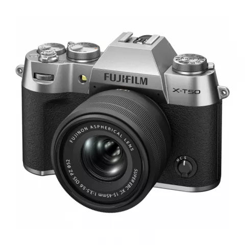 Fujifilm X-T50 Kit XC 15-45mmF3.5-5.6 OIS PZ Silver