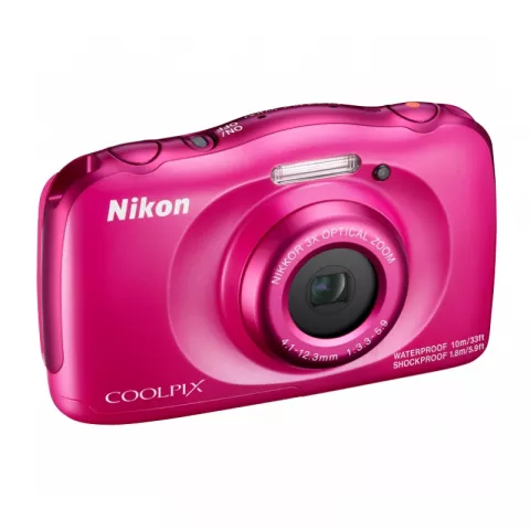 Фотоаппарат Nikon Coolpix W100 розовый