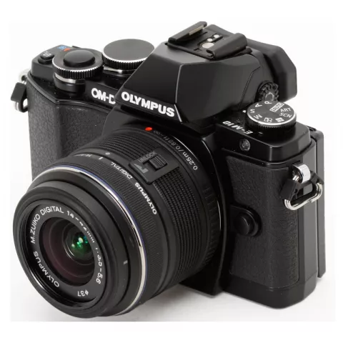 Цифровая фотокамера Olympus OM-D E-M10 Mark II Kit EZ-M1442 II R Black