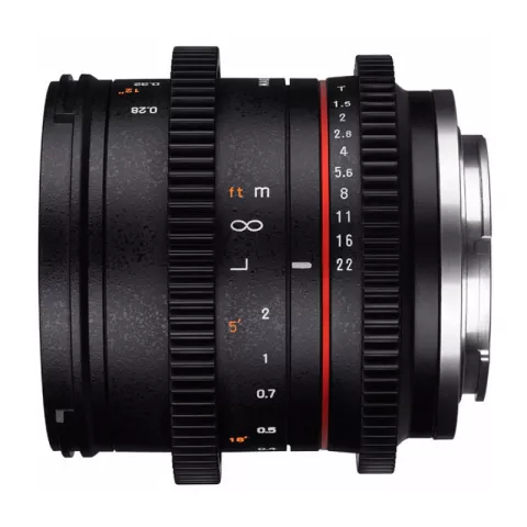Объектив Samyang 50mm T1.3 Aspherical UMC CINE Sony E