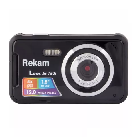 Цифровая фотокамера Rekam iLook S760i black
