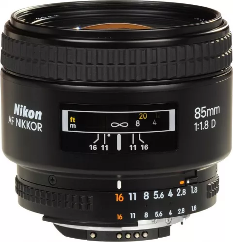 Объектив Nikon 85mm f/1.8D AF Nikkor