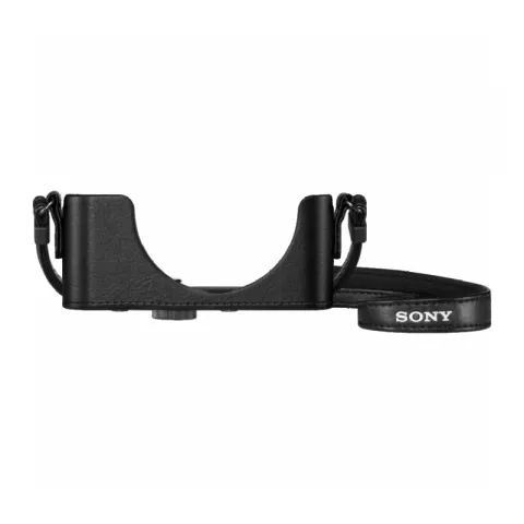 Чехол для фотоаппарата из эко кожи Sony LCJ-RXF для RX100III, RX100II, RX100, черный
