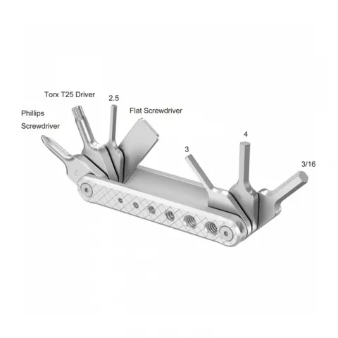 SmallRig AAK2213C Отвертка складная Folding Tool Set with Screwdrivers and Wrenches