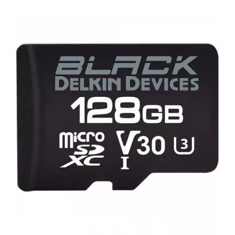 Карта памяти Delkin Devices Black Rugged microSDXC 128GB UHS-I V30 R/W 90/90MB/s [DMSDBK128]